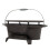 Living And Home Cast Iron Grill with Handle 4
