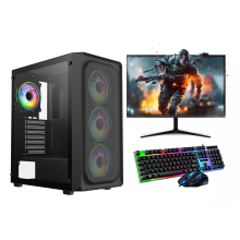 Fast Gaming PC Bundle i7-4770 16GB RAM 1TB HDD + 256 SSD RTX 3050 22" Monitor - Refurbished