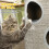PawHut PawHut Cat Barrel Tree Tower with Sisal, Cosy Platform, Light Grey 6