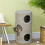 PawHut PawHut Cat Barrel Tree Tower with Sisal, Cosy Platform, Light Grey 9