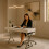 Centurion Supports ADONIS Gloss White and Chrome Ergonomic Home Office Luxury Computer Desk 10
