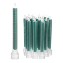 Epoxid-Mischdüsenspitze, 24-Element-Epoxid-Mischdüse, statische Mischdüsenspitze für Klebstoffkartuschen, 20 Stück