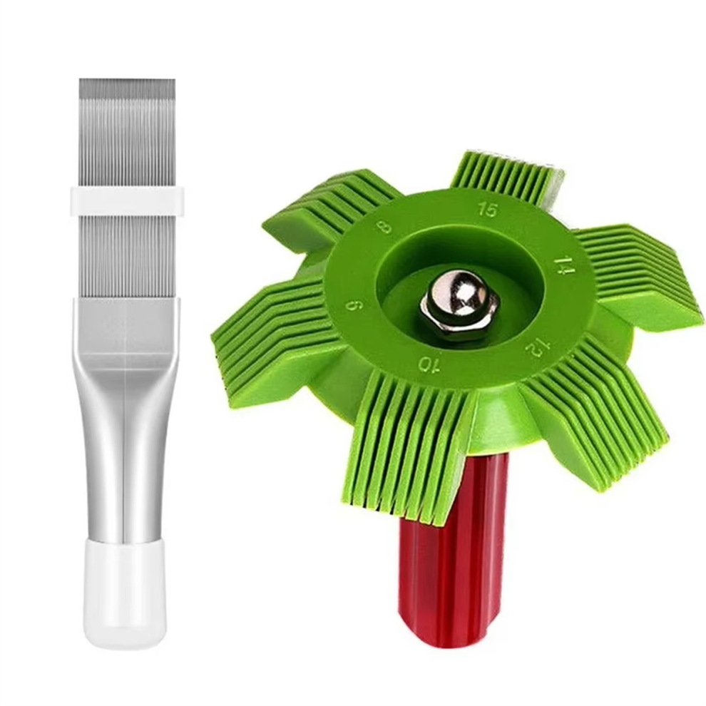 Air Conditioned Wings Combing Air Conditioner Blade Cooling Straightening Condenser Cleaning Fin Comb Brush 4852384714860