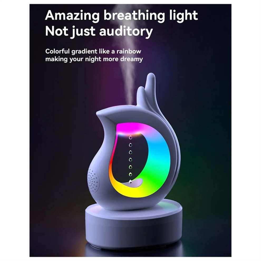 Speaker Humidifier Y16 Bluetooth Speaker Anti Air Humidifier Low Noise Atmosphere Rgb Night Heavy Bass Bedroom Music Player Light 4852384718035