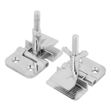 Hinge Clamp 2PCS Silk Screen Printing Metal Butterfly Frame Hinge Clamp DIY Hobby Tool