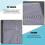 Patchwork Folded Star Guide Template for Fabric, Printed Interfacing Templates Made for Use with Round or Square Folded Patterns 8