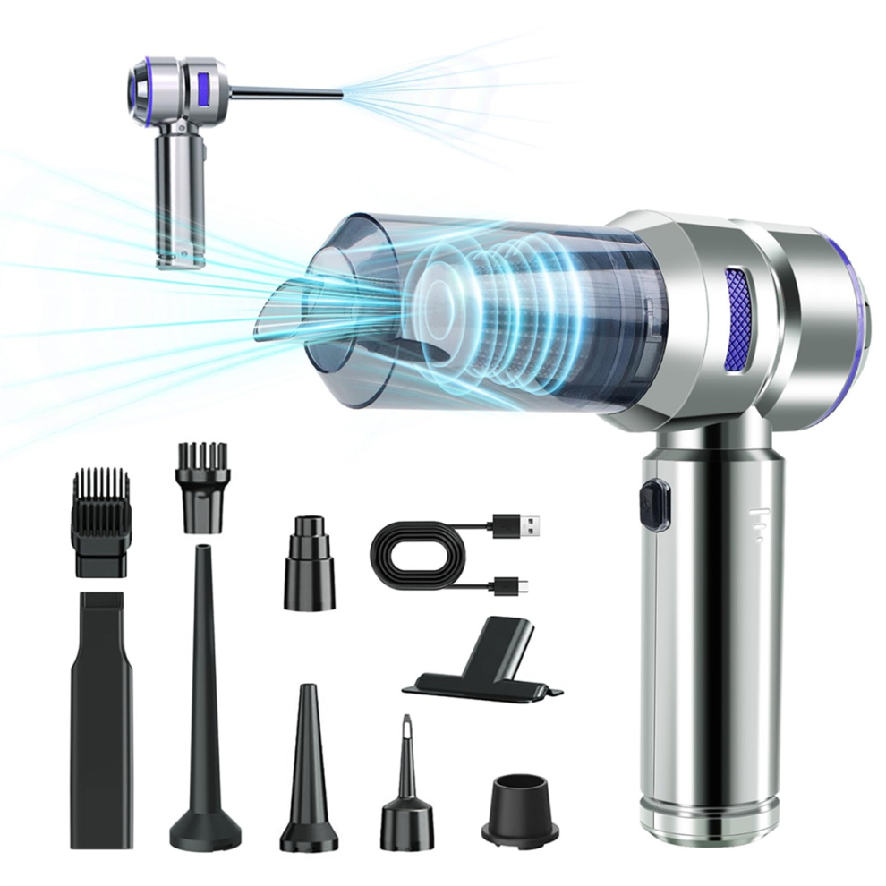Handheld Vacuum Cleaner Vacuum Portable Cordless,21000Pa Powerful Hand Held Vacuum Cleaner With Brushless,4In1 Mini Vacuum Cleaner For Car,Home 4852384726061