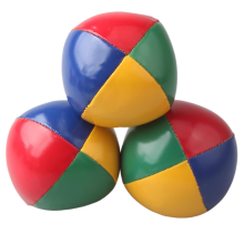 Bola de arremesso manual de PU, elástica, macia, de borracha, de alta qualidade, mágica, adereços de acrobacia, bola de arremesso manual, C