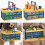 Folding Rest Folding Plastic Storage Basket Folding Storage Basket Folding Basket with Handle 4