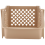 Plastic Basket Stackable Plastic Basket Kitchen Storage Basket Fruit & Vegetable Plastic Storage Basket Plastic Storage Rack（Beige） 4