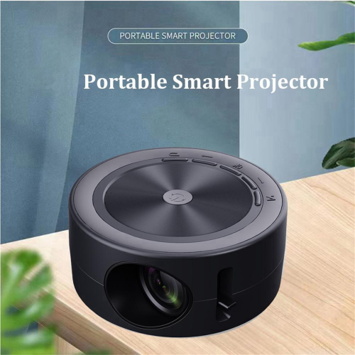 Mini projector YT200 LED Projector Portable Mini USB Projector with Built-in Speaker for IPhone-Remote,Speaker,IOS Compatible 2