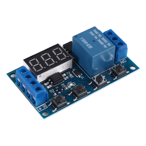 Power-off delay relay  HW-521 Digital Time Delay 1 Way Relay Trigger Cycle Timer Delay Switch Circuit Board Timing Control Module 2