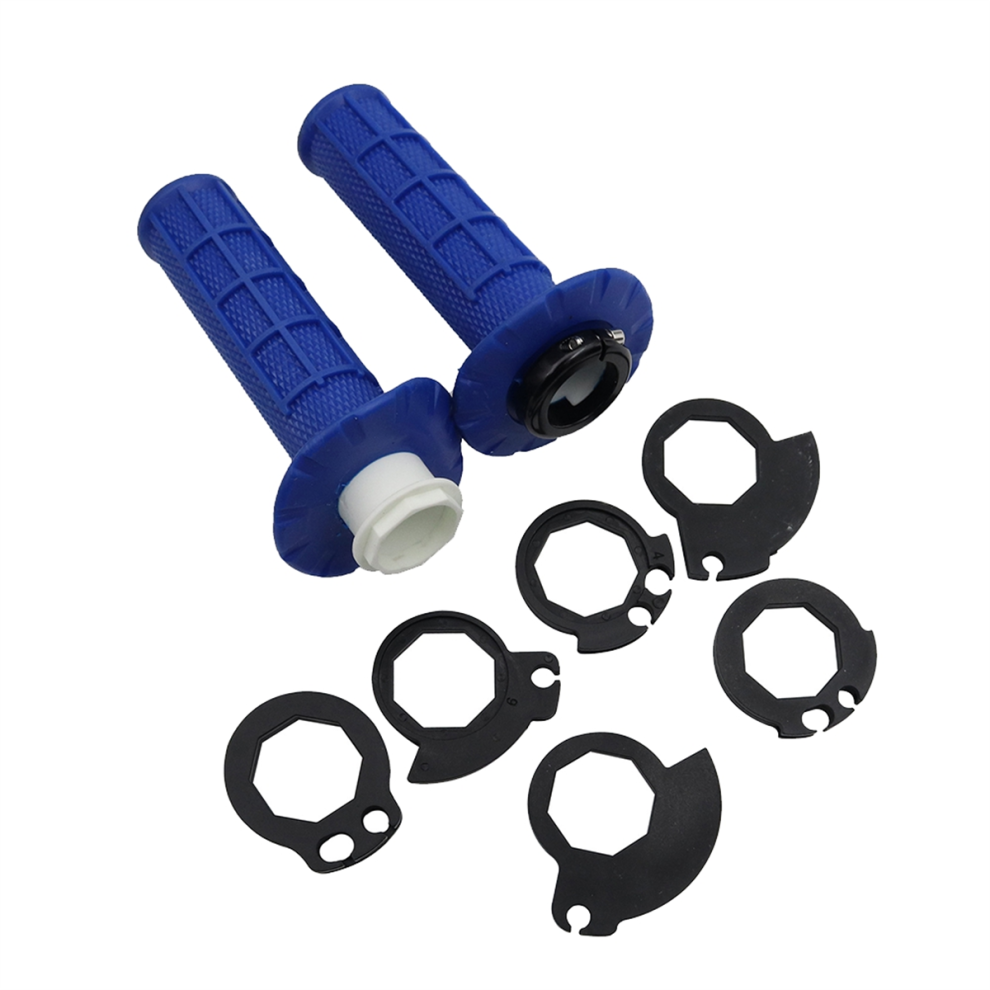 Motorcycle Handlebar Motorcycle Universal Grips Handlebar 7/8Inch 22Mm Hand Grip Snap-In Cam Lock-On For Motocross Dirt Bike 4852384745055