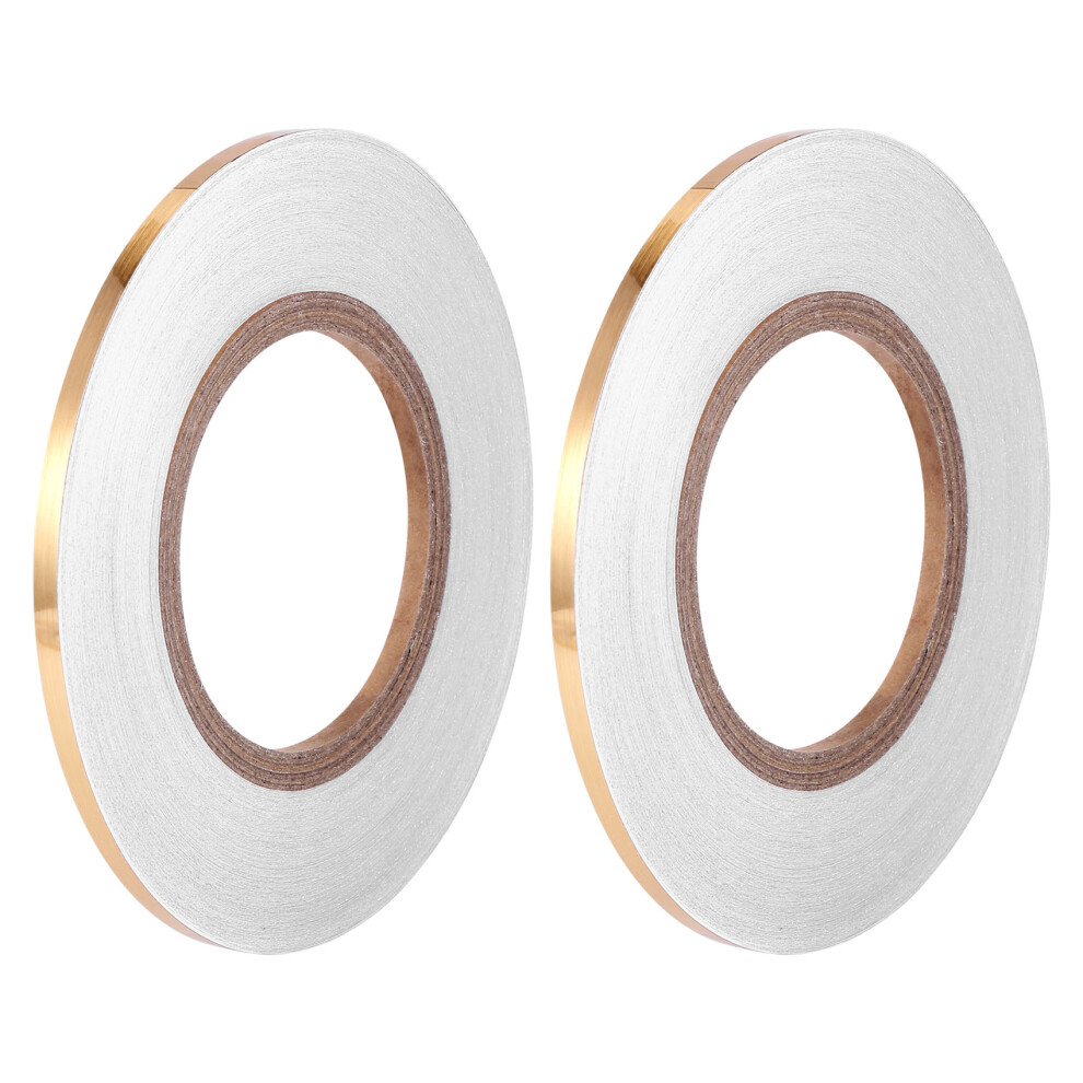 Lot de 2 rubans adhésifs étanches pour carrelage en céramique, pour protéger les joints de baignoire, de cuisine, d'évier, de toilettes, de murs