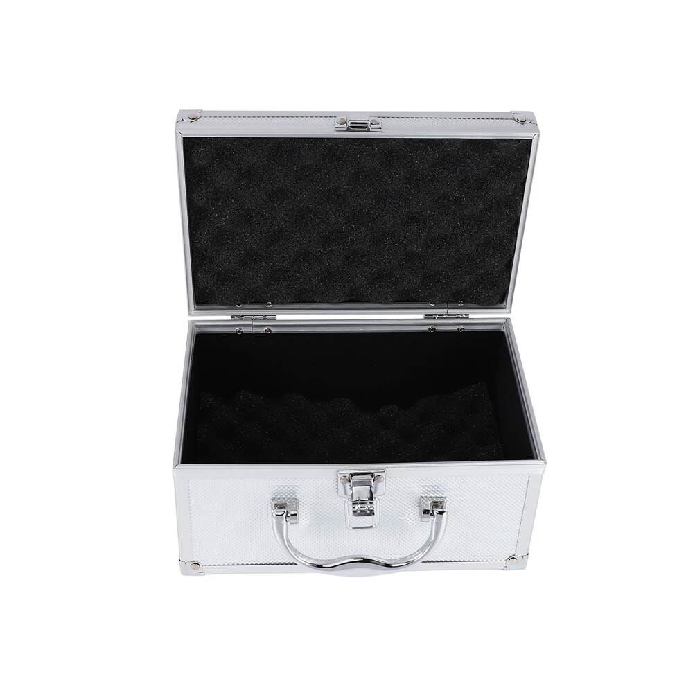 Coffret à outils en alliage d'aluminium, boîte à outils portable pour équipement de sécurité, vitrine, valise, matériel, 230 x 150 x 125 mm