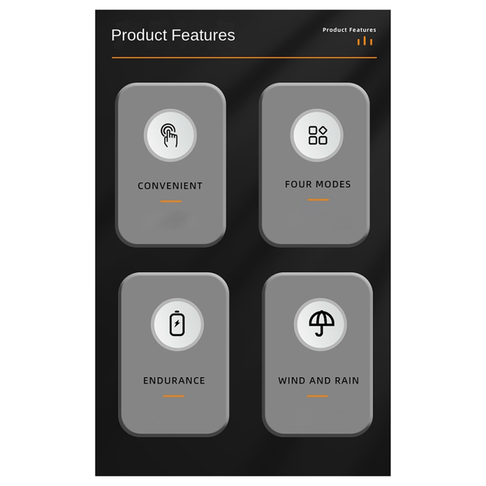 Luz Trasera De Bicicleta, Luz Trasera De Bicicleta Led, Carga Multimodo, Luz Trasera De Alto Brillo Para Bicicleta De MontañA, Equipo De Ciclismo-image