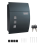 Wall mounted mailbox Wall Mounted Post Box - Waterproof Mailbox for Outside Secure Letter Box for Home,Letter Box Wall Mounted Postbox 2