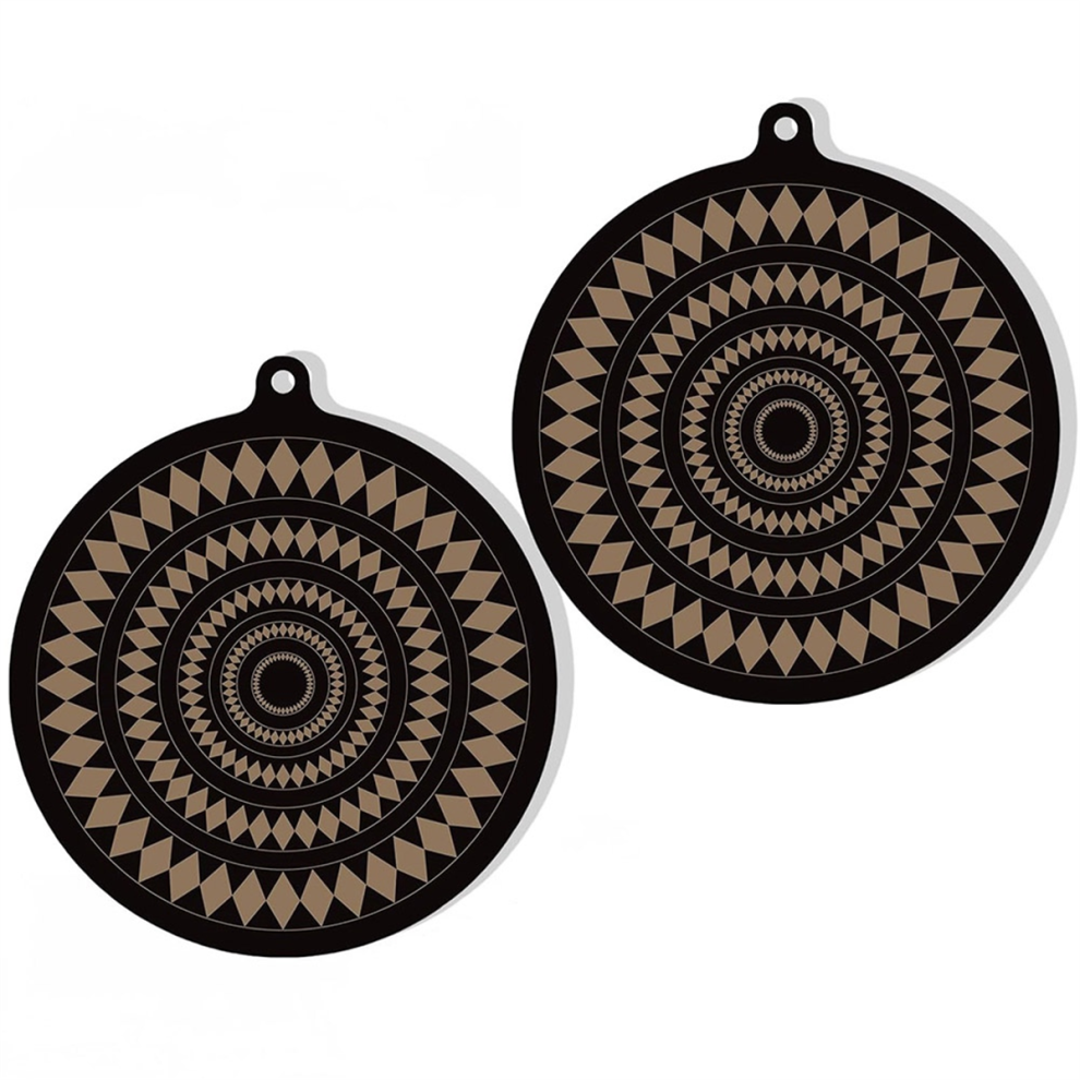 induction cooktop mat 2 PCS Thermochromic Silicone Induction Cooktop Protector Mat - Non-Slip Induction Cooktop Mat for Induction Cookware
