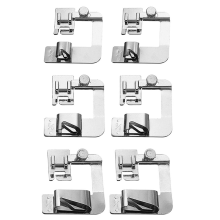 Naaimachine rollende voeten 3 maten Brede rolzoom drukvoet, 1/2 inch, 3/4 inch, 1 inch voor de meeste andere naaimachines met lage schacht Clip naaien