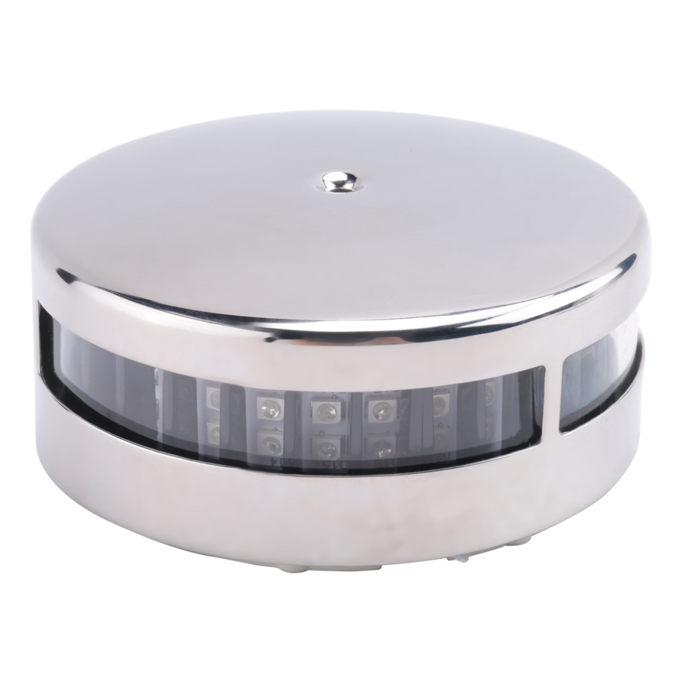 Navigation Boat Bi-Color Bow Led Navigation S & Green Stainless Steel For Marine Boat Pontoon Yacht Light/Red 4852715994800