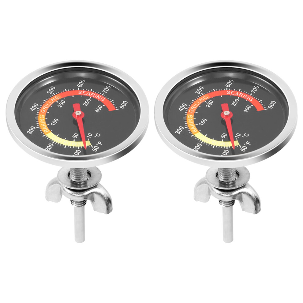 Jauge de température pour barbecue, barbecue au charbon de bois, fumoir, thermomètre pour four à pizza