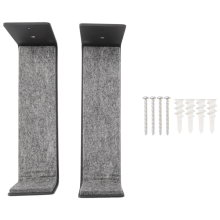 Lagerregal 1 Satz Surfbrett-Wandregale, Surfbrett-Racks für die Wand-Displayhalterung, Aufbewahrung für Shortboards und Longboards
