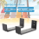 Support de rangement mural pour planches de surf, 1 ensemble, pour shortboards et longboards 9