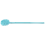 Brosse de bain double face en silicone à long manche pour le corps et la douche 5