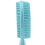 Brosse de bain double face en silicone à long manche pour le corps et la douche 7