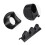Suporte de suporte de coluna universal de 52 mm e 2 polegadas para medidor de carro, barco e motocicleta (furos triplos) 8