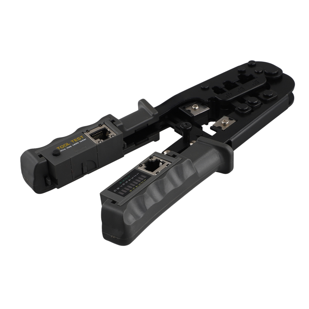 Crimper Rj45 Crimper Network Lan Cable Tester Cutting Tool For Cat7 Cat6 Cat5 Rj11 Rj12 Rj45 Crimper Metal Clip 4852715913573