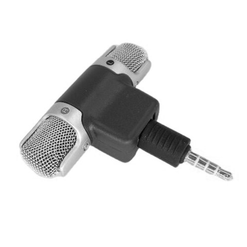 Microfone Mini 3,5mm Jack Microfone Microfone Estéreo Portátil Para Gravação de Telefone Microfone Mor Smartphone 2
