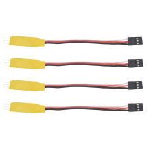 Tackle 4 Stück 90 bis 180 Grad Servo-Expander Erhöhen Sie den Lenkgetriebewinkel-Extender 3,6–16 V Ersatzteile für RC-Boot-Roboterarm