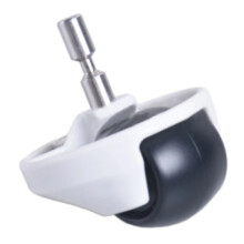 Composants : Roulette avant blanche pour aspirateur robot Xiaomi MI 2/1S, pièces détachées et accessoires pour aspirateur Roborock S50/S51