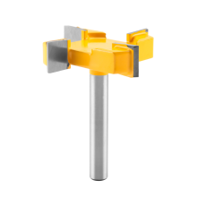 Freesbit met 8 mm schacht, Spoilboard-oppervlakfrees, oppervlaktefrees, 4-groefs vlakfrees, freesfrees, freesbit