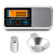 Drukmeter Mini Sieradenweegschaal 100g*0.005g Precieze Draaitafel Stylus Kracht Digitale Dynamometer Tracking Gauge Voor Vinylplaatnaald