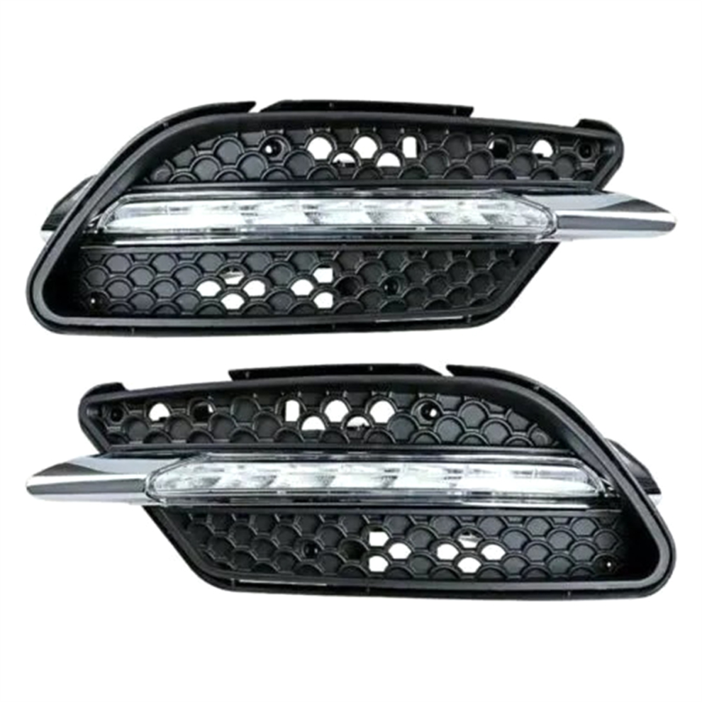 Car Front Fog Grille Cover Honeycomb For Mercedes Benz Light 4853659231891