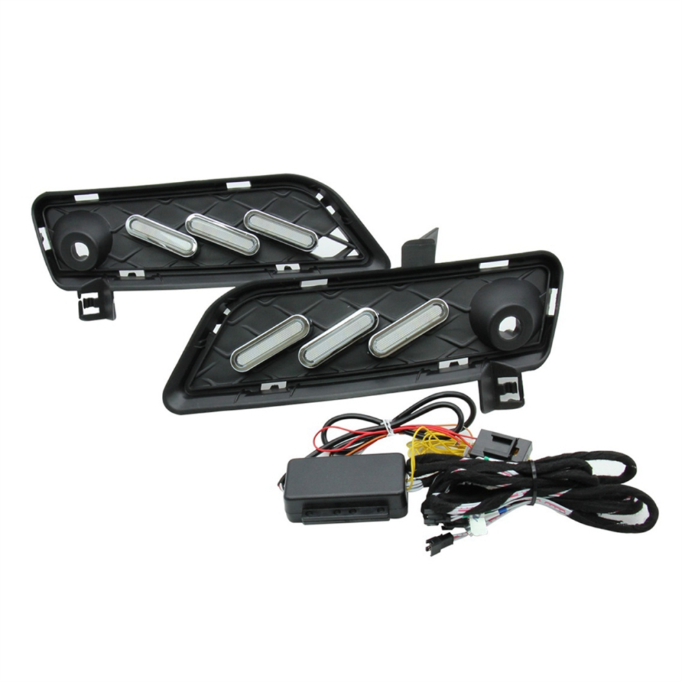 Car Led Daytime Running Turn Signal Fog Drl For Bmw X3 Light 4853659232379