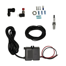 BFTKAFK-Single Car & Motorcycle Exhaust Flamethrower Kit - Black Plastic, Open-Pipe