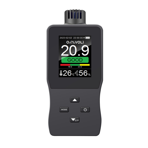 A8 Handheld Digital Oxygen Detector Air Oxygen Concentration Alarms 2