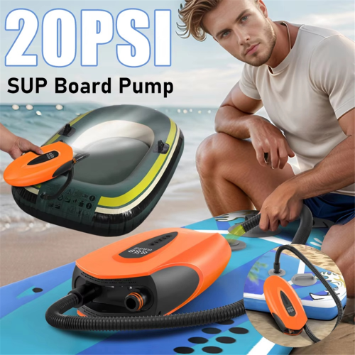 20PSI Paddle Board Inflatable Pump with Auto Shut Off Air Pump,A 2