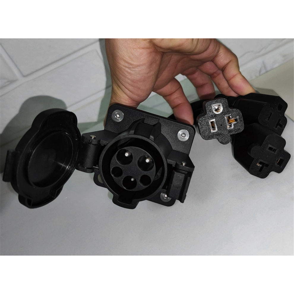 Adaptateur de recharge pour borne de recharge pour vélo électrique, prise J1772 vers NEMA 5-15/5-20