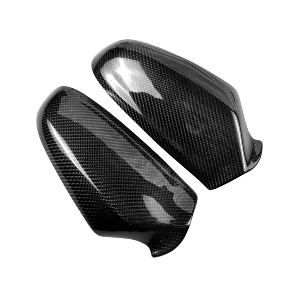 Car Side Wing Mirror Cover Carbon Fiber For Opel Vauxhall Astra H 4853659236872