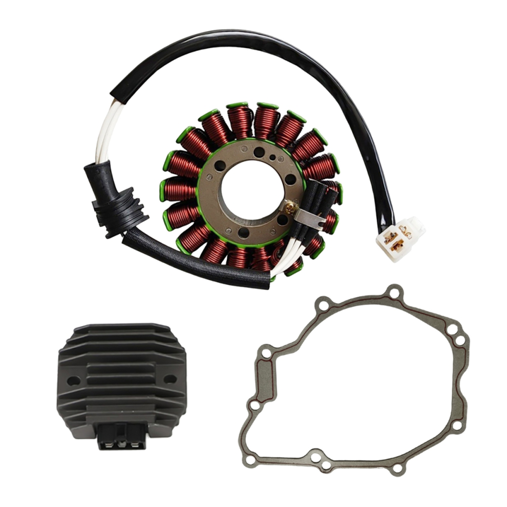 Magneto Coil Stator Voltage Rectifier Gasket For Yamaha Light 4853659235615