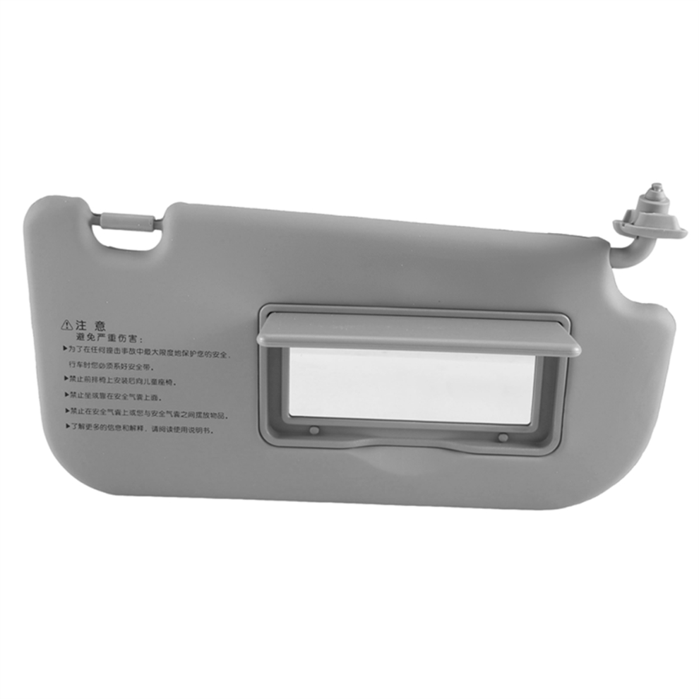 Car Sun Visors Shades With Vanity Mirror For Kia Sportage Grey 4853659243665