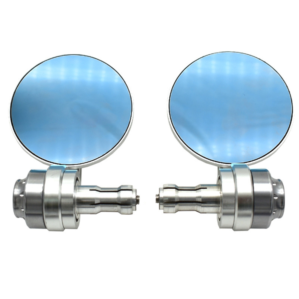 Specchietto Retrovisore Per Blocco Manubrio Moto Per Mv Augusta Argento