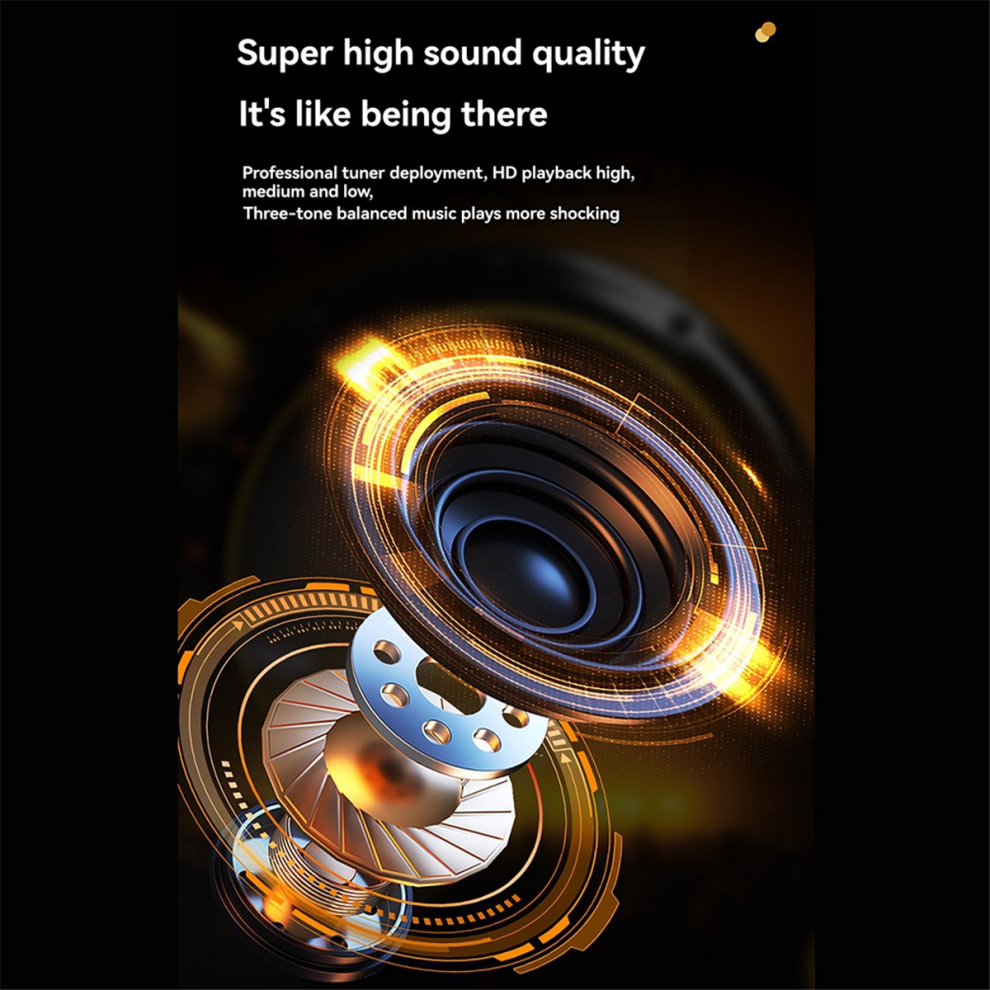 Piano Guitar Amplifier Electronic Drum Bluetooth Speaker Yellow 4853659242675