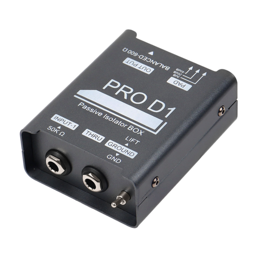 Isolateur passif PRO D1, boîtier DI pour basse 1