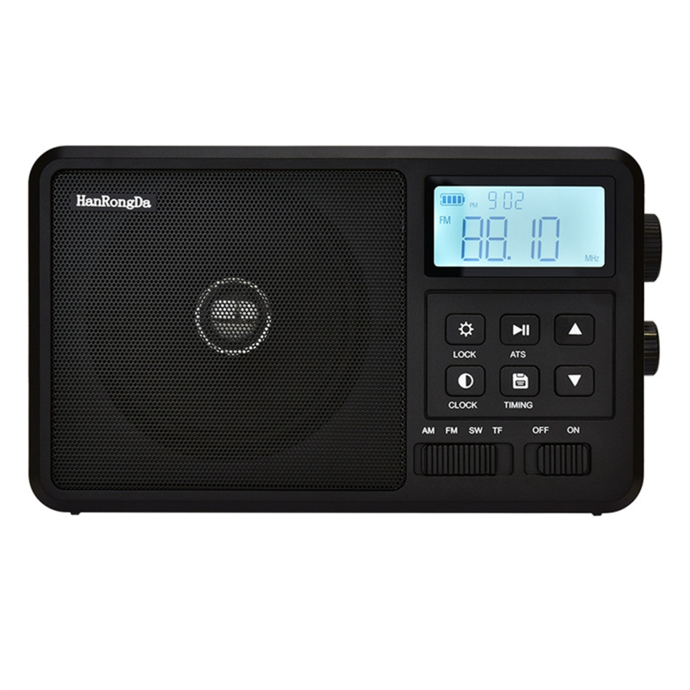 Hanrongda Hrd-206 Radio Fm Am Sw Portable Radio Eu Plug 4853659250359