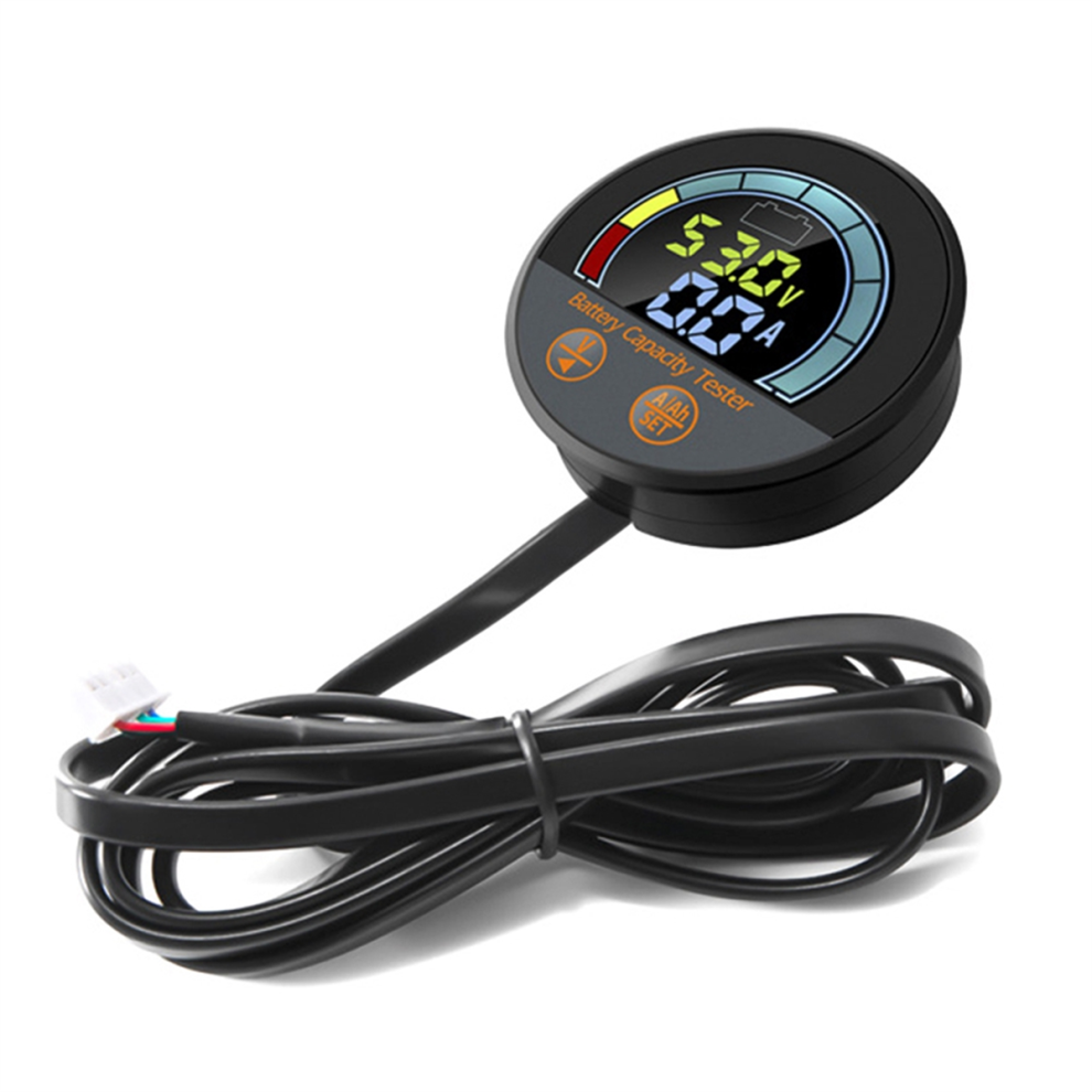 Dc 8V-100V Battery Monitor With Shunt Voltage Current Coulomb 300A 4853659257617